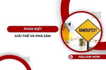 Phân biệt giải thể và phá sản 