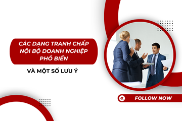 Các dạng tranh chấp nội bộ doanh nghiệp phổ biến và một số lưu ý 